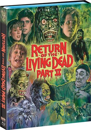They Won't Stay Dead: A Look at 'Return of the Living Dead Part II''s poster