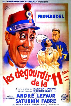 Les dégourdis de la 11ème's poster