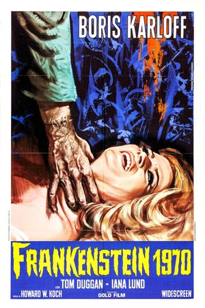 Frankenstein 1970's poster