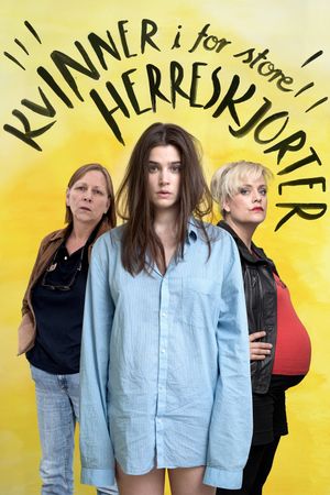 Women in Oversized Men's Shirts's poster