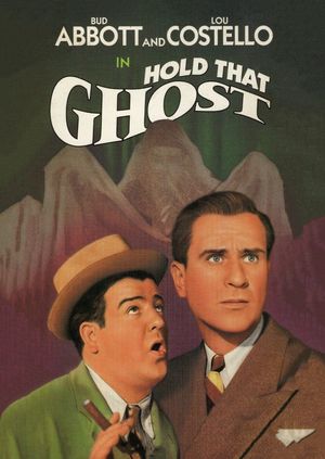 Hold That Ghost's poster