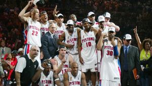 2003-2004 NBA Champions - Detroit Pistons's poster
