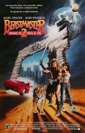 Beastmaster 2: Through the Portal of Time's poster