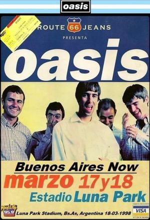 Oasis: Live at Luna Park's poster