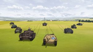 Girls und Panzer das Finale: Part I's poster