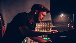 Nils Frahm - Music for Paris's poster