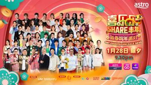Astro喜乐乐SHARE丰年新春跨年派对's poster