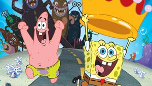 The SpongeBob SquarePants Movie's poster