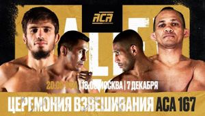 ACA 167: Baydulaev vs. Dias's poster