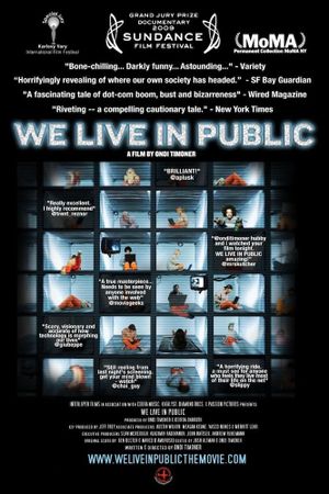 We Live in Public's poster