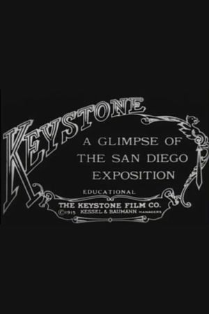 A Glimpse of the San Diego Exposition's poster