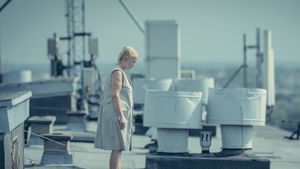 Woman on the Roof's poster