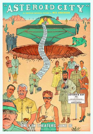 Asteroid City's poster