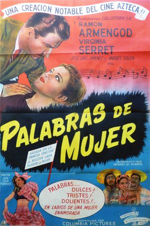 Palabras de mujer's poster