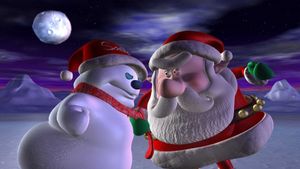 Santa vs. the Snowman's poster