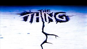 The Thing's poster