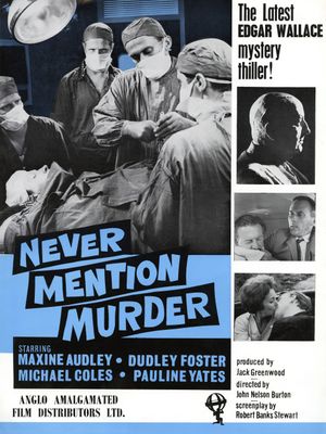 Never Mention Murder's poster