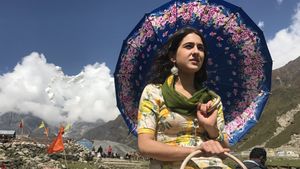 Kedarnath's poster