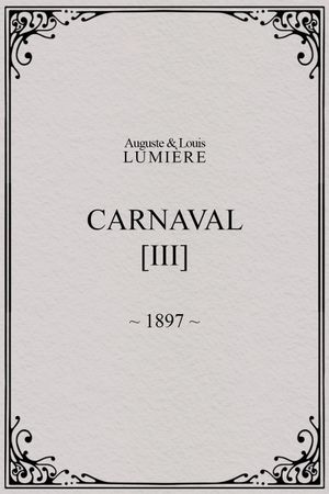 Carnaval, [III]'s poster