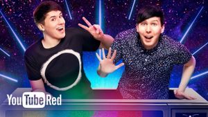 Dan and Phil's: The Amazing Tour Is Not on Fire's poster