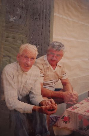 Longing of grandparents's poster