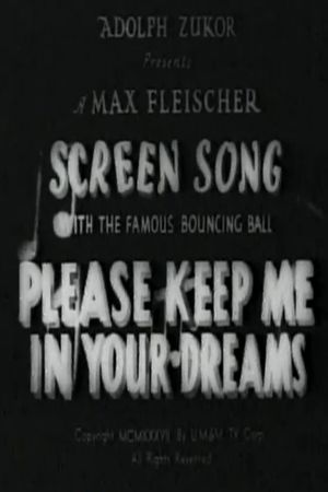 Please Keep Me in Your Dreams's poster