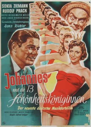 Johannes und die 13 Schönheitsköniginnen's poster