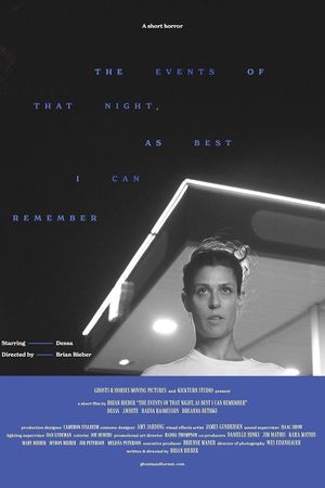 The Events of That Night, As Best I Can Remember's poster