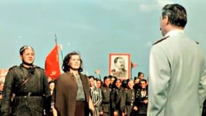 The Fall of Berlin's poster