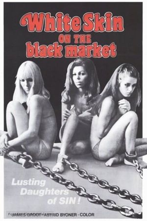 Weiße Haut auf schwarzem Markt's poster
