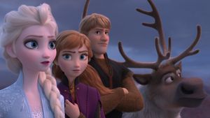 Frozen II's poster