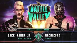 NJPW Battle in the Valley's poster