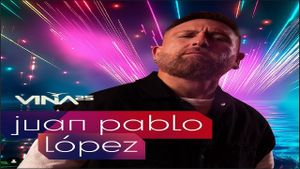 Festival de Viña del Mar 2025: Juan Pablo López's poster