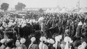 Our King Emperor and Queen Empress Hold a Durbar in Delhi's poster