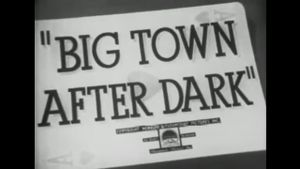 Big Town After Dark's poster