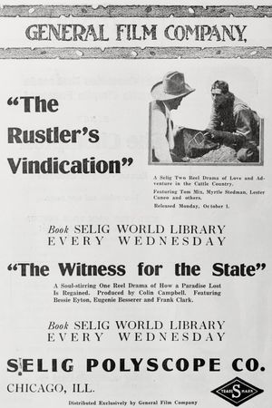 The Rustler's Vindication's poster