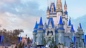 Disney Parks Magical Christmas Day Parade's poster