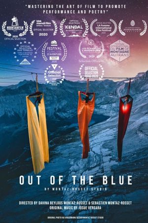 Out of the blue's poster