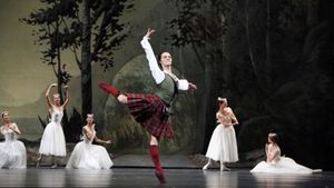 Bolshoi Ballet: La Sylphide's poster