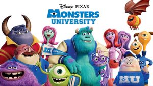 Monsters University's poster