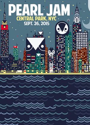 Pearl Jam: Global Citizens Festival - New York 2015's poster