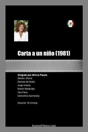 Carta a un niño's poster