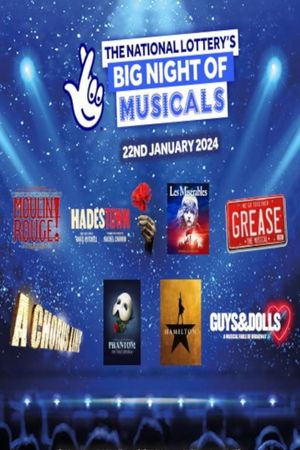 Big Night of Musicals 2024 by the National Lottery's poster