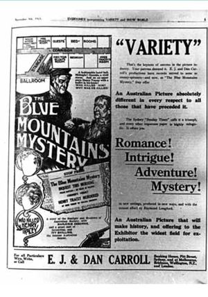 The Blue Mountains Mystery's poster