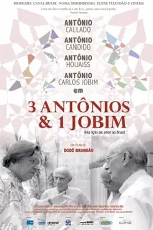 3 Antônios & 1 Jobim's poster