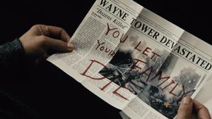 Batman v Superman: Dawn of Justice's poster