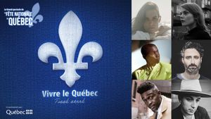 Le Grand spectacle de la Fête nationale du Québec 2021's poster