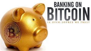 Banking on Bitcoin's poster