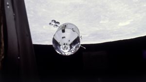 Hazardous Journey - The Apollo 11 Moon Landing's poster