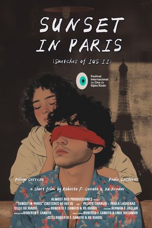 Atardecer en París's poster